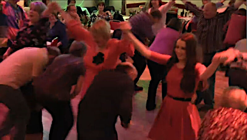 dancers at a Phoenix ceilidh